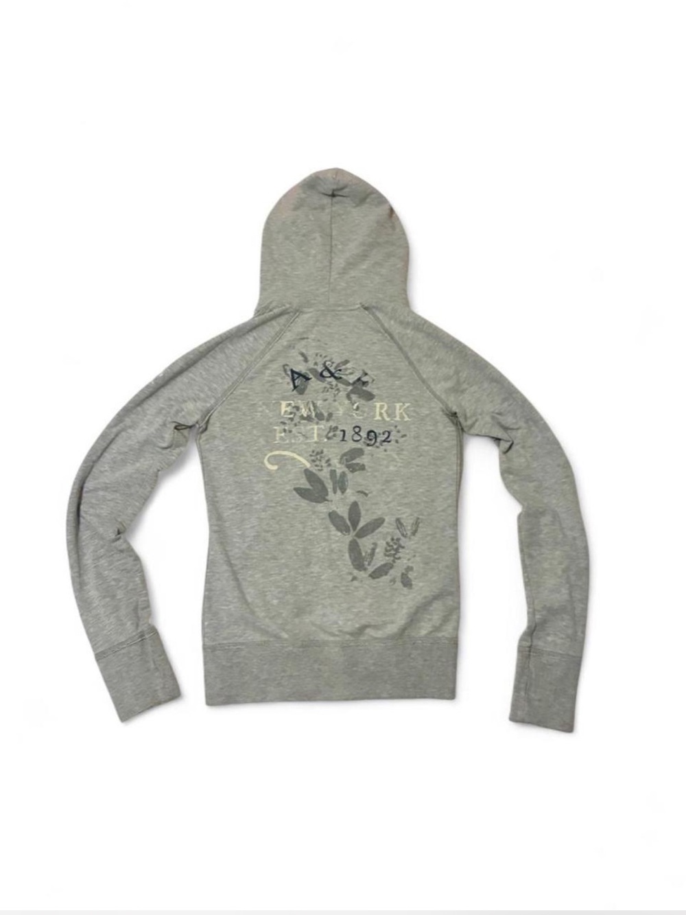 🩶🤍Abercrombie & Fitch Gray Zip Up